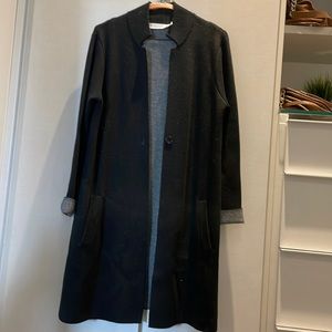 Long sweater coat